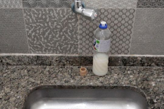 Cozinha de apartamento à venda com 1 quarto, 34m² em Santa Cecília, São Paulo