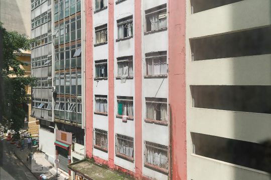 Vista de kitnet/studio para alugar com 1 quarto, 31m² em Sé, São Paulo
