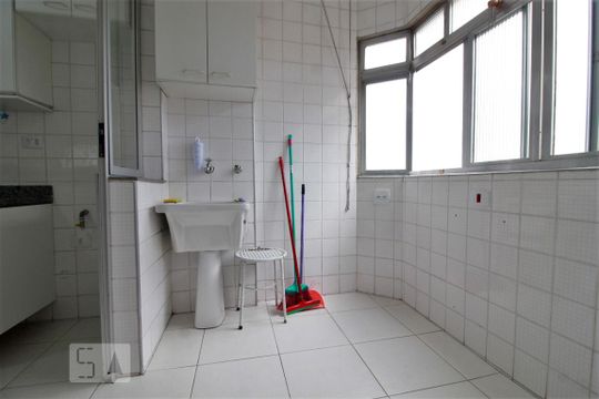 Área de serviço de apartamento à venda com 2 quartos, 68m² em Vila Andrade, São Paulo