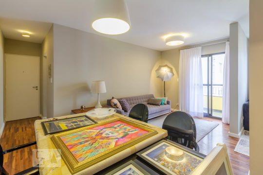 Sala de apartamento para alugar com 2 quartos, 74m² em Vila Olímpia, São Paulo