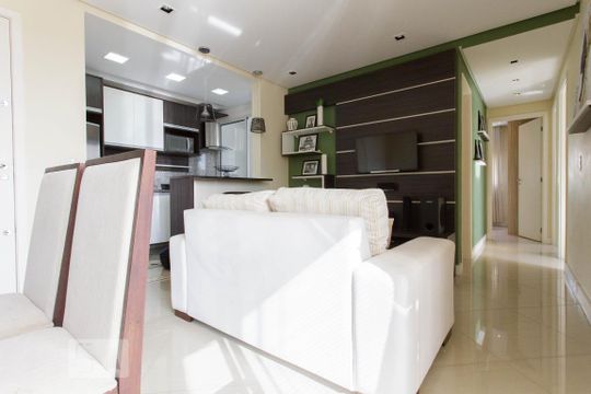 Sala de apartamento para alugar com 3 quartos, 95m² em Cristal, Porto Alegre