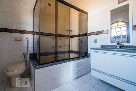 Banheiro da Suíte 2 de casa à venda com 2 quartos, 160m² em Vila Dom Pedro I, São Paulo