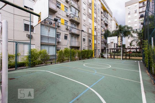 Quadra Poliesportiva de apartamento para alugar com 2 quartos, 55m² em Camaquã, Porto Alegre