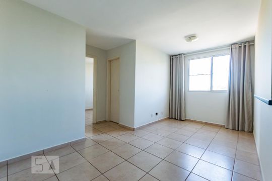 Sala de apartamento para alugar com 2 quartos, 49m² em Parque Rural Fazenda Santa Cândida, Campinas