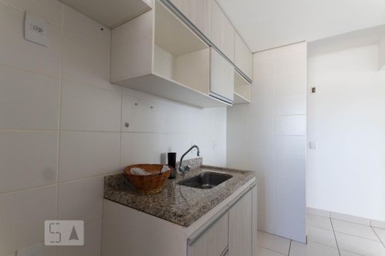 Cozinha de apartamento para alugar com 2 quartos, 60m² em Residencial Granville, Goiânia