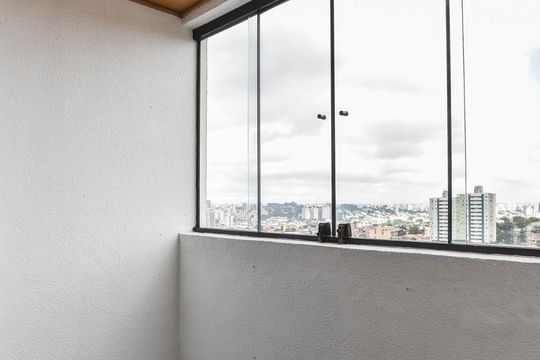Varanda de apartamento à venda com 3 quartos, 75m² em Jardim Stella, Santo André