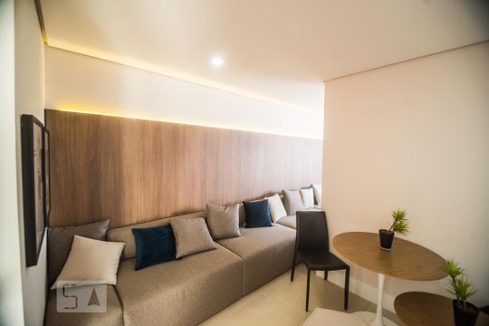 Área comum - Salão de festas de apartamento para alugar com 1 quarto, 26m² em Tatuapé, São Paulo