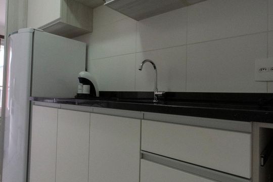 Cozinha de kitnet/studio à venda com 1 quarto, 20m² em Santana, São Paulo