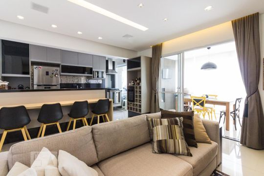 Sala de apartamento para alugar com 2 quartos, 87m² em Lauzane Paulista, São Paulo