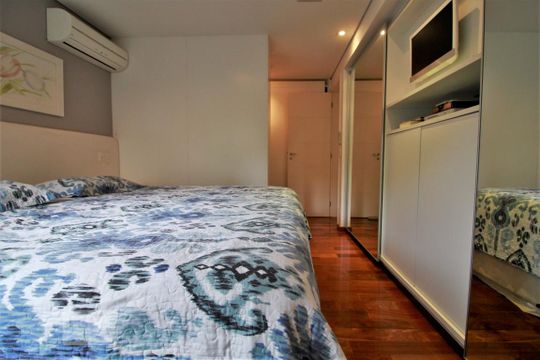 Suíte 1 de apartamento para alugar com 3 quartos, 141m² em Paraíso do Morumbi, São Paulo