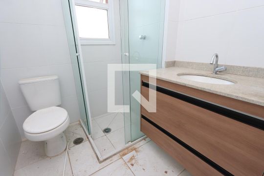 Banheiro de kitnet/studio à venda com 1 quarto, 30m² em Vila Prudente, São Paulo