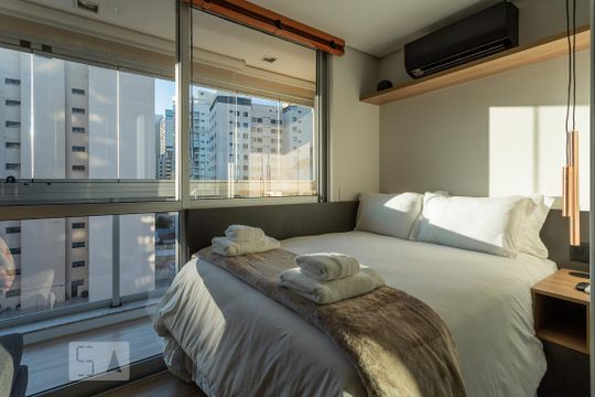 Quarto de kitnet/studio para alugar com 1 quarto, 22m² em Consolação, São Paulo