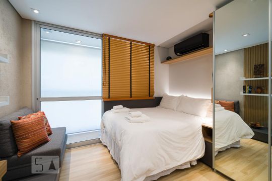 Quarto de kitnet/studio para alugar com 1 quarto, 22m² em Consolação, São Paulo