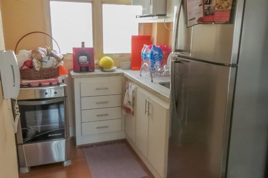 Cozinha de apartamento à venda com 2 quartos, 135m² em Vila Olímpia, São Paulo