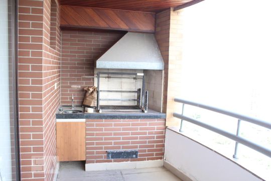 Varanda da Sala de apartamento à venda com 4 quartos, 434m² em Vila Campesina, Osasco