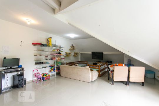 Quarto de casa de condomínio para alugar com 4 quartos, 310m² em Vargem Grande, Rio de Janeiro