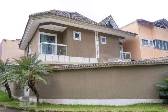 Fachada de casa de condomínio para alugar com 4 quartos, 310m² em Vargem Grande, Rio de Janeiro