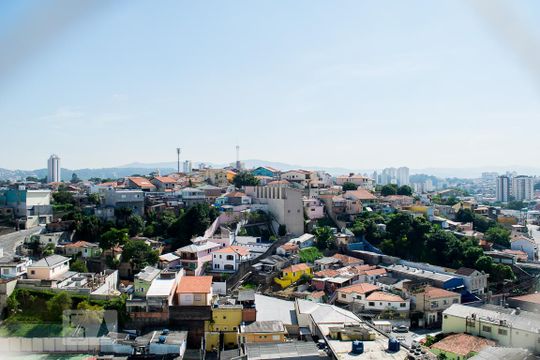 VISTA SALA de apartamento à venda com 2 quartos, 55m² em Nossa Senhora do Ó, São Paulo