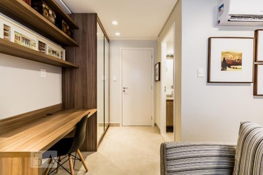 Quarto de kitnet/studio para alugar com 1 quarto, 28m² em Jardim Paulista, São Paulo