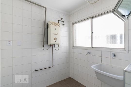 Área de Serviço de apartamento à venda com 3 quartos, 76m² em Osvaldo Cruz, São Caetano do Sul
