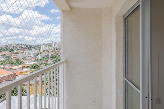 Varanda da Sala de apartamento para alugar com 2 quartos, 47m² em Marajó, Belo Horizonte