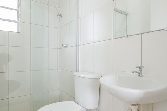 Banheiro Social de apartamento para alugar com 2 quartos, 47m² em Marajó, Belo Horizonte
