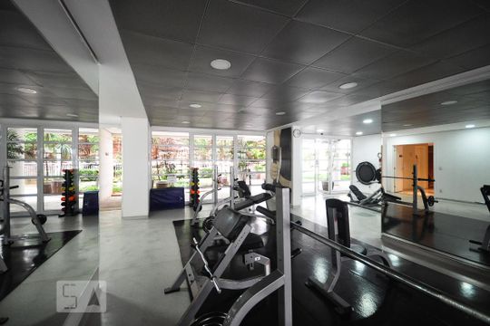 Academia de apartamento para alugar com 1 quarto, 48m² em Vila Andrade, São Paulo