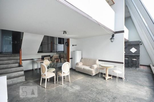 Salão de festa de apartamento para alugar com 1 quarto, 35m² em Vila Tramontano, São Paulo