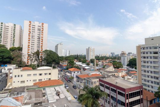 Vista de apartamento para alugar com 2 quartos, 65m² em Chácara Santo Antônio (zona Sul), São Paulo