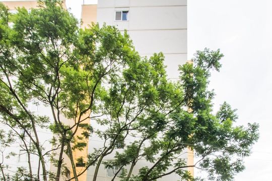 Área Externa -  Fachada de apartamento à venda com 2 quartos, 56m² em Vila Mariana, São Paulo