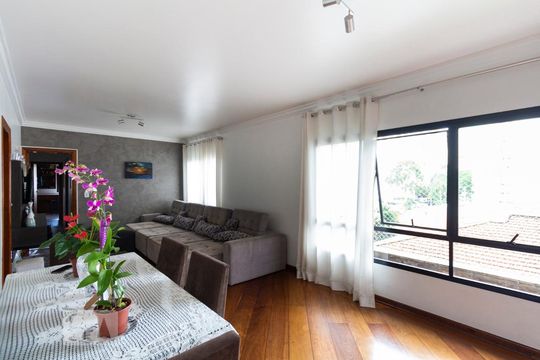 Sala de apartamento à venda com 3 quartos, 128m² em Vila Clementino, São Paulo