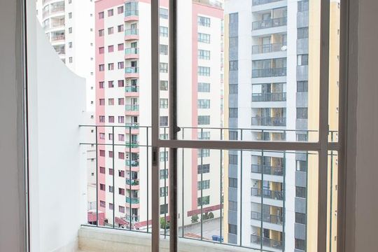 VARANDA SALA de apartamento para alugar com 2 quartos, 62m² em Santa Teresinha, São Paulo