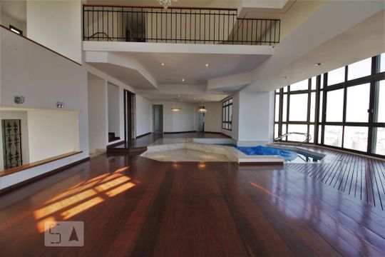 Sala de apartamento à venda com 6 quartos, 350m² em Vila Suzana, São Paulo