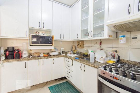 cozinha de apartamento à venda com 2 quartos, 65m² em Vila Buarque, São Paulo