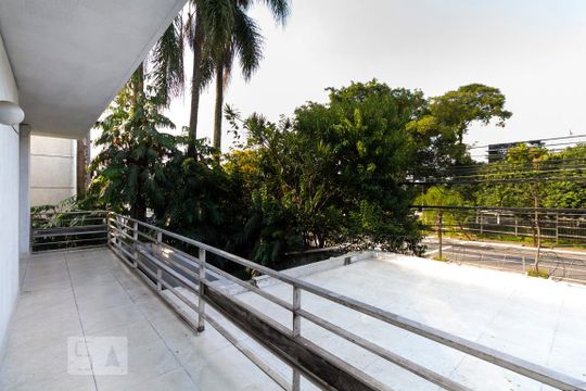 Varanda Quarto 4 - Suíte de casa para alugar com 4 quartos, 420m² em Indianópolis, São Paulo