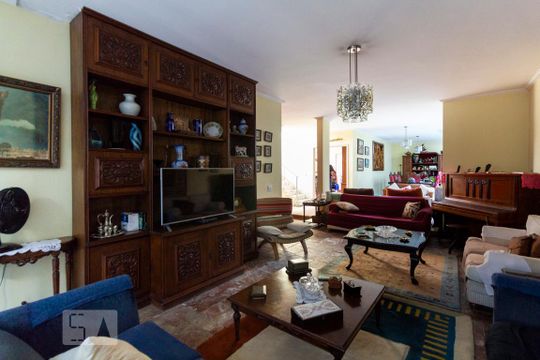 Sala de casa à venda com 4 quartos, 420m² em Indianópolis, São Paulo