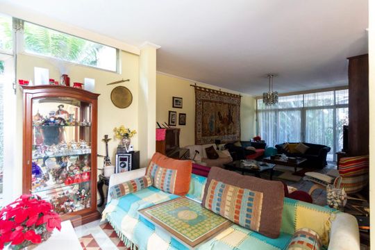 Sala de casa à venda com 4 quartos, 420m² em Indianópolis, São Paulo