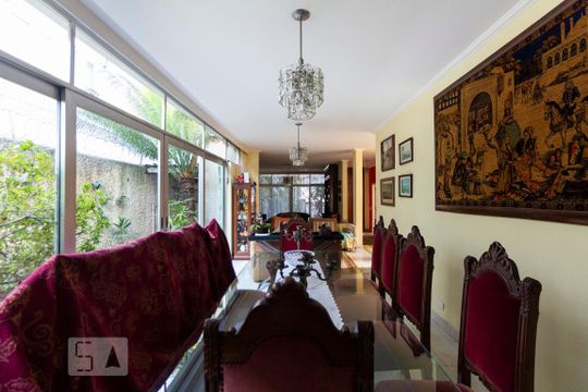 Sala de jantar de casa à venda com 4 quartos, 420m² em Indianópolis, São Paulo