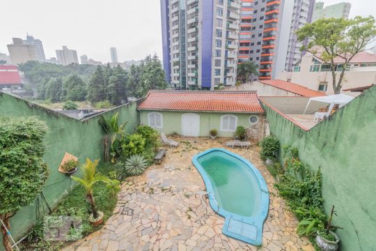 Vista da varanda de casa à venda com 3 quartos, 500m² em Vila Valparaíso, Santo André
