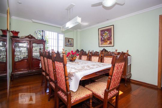 Sala de Jantar - Primeiro Andar de casa à venda com 5 quartos, 800m² em Botafogo, Rio de Janeiro