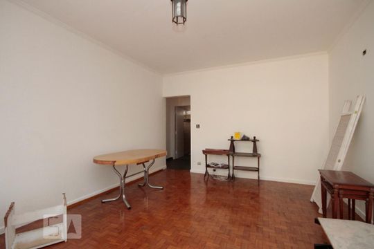 Sala de apartamento para alugar com 1 quarto, 62m² em Santa Cecília, São Paulo