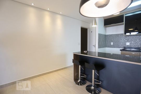 Sala e Cozinha de apartamento para alugar com 3 quartos, 70m² em Jaguaré, São Paulo