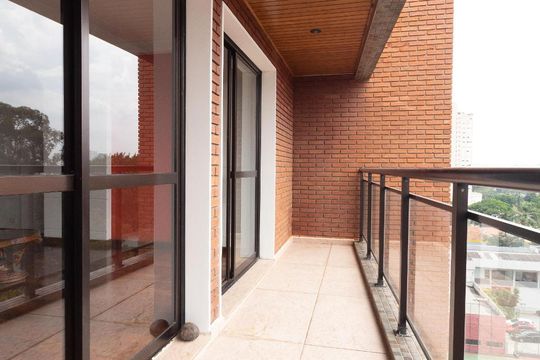 Varanda de apartamento à venda com 3 quartos, 290m² em Santo Amaro, São Paulo