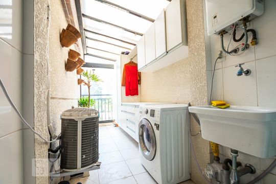 Área de Serviço de apartamento à venda com 2 quartos, 105m² em Vila Santa Catarina, São Paulo