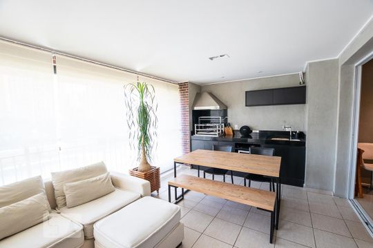 Varanda de apartamento à venda com 2 quartos, 105m² em Vila Santa Catarina, São Paulo
