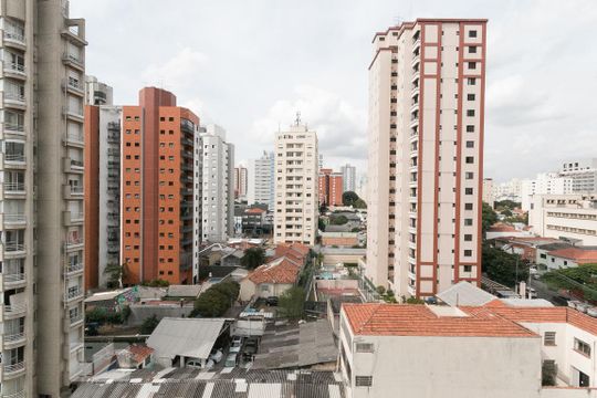 Vista do quarto 2  de apartamento para alugar com 2 quartos, 91m² em Vila Mariana, São Paulo
