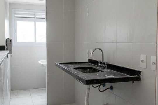 COZINHA de apartamento para alugar com 1 quarto, 45m² em Vila Paulicéia, São Paulo