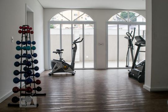ACADEMIA de apartamento para alugar com 1 quarto, 45m² em Vila Paulicéia, São Paulo