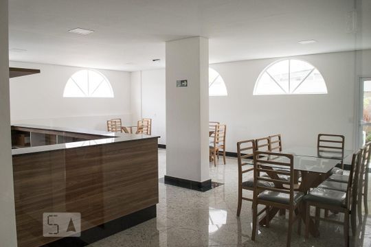 SALÃO DE FESTAS de apartamento para alugar com 1 quarto, 45m² em Vila Paulicéia, São Paulo