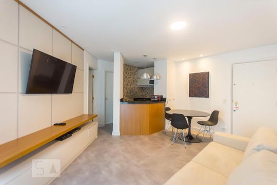 Apartamento para alugar com 1 quarto, 48m² em Itaim Bibi, São Paulo